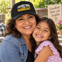Load image into Gallery viewer, "I'm Only Here for Grandma Duty"  Trucker Cap