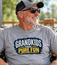 Load image into Gallery viewer, "Grandkids equal Pure Fun"  T-shirt